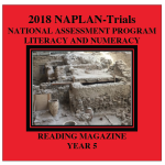 2018 Kilbaha NAPLAN Trial Test Year 5 - Reading - Hard Copy